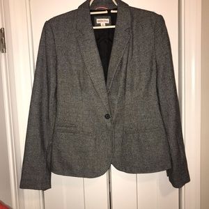 Black and White Blazer